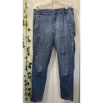Poured in Blue Womans Denim Jeans Size 10