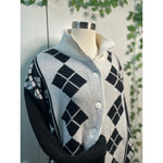 Mens Vintage Partners by Mervyns Button Up Sweater SZ 20W