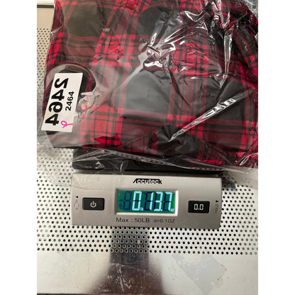 Hot Topic NWT Denim Hi Rise Super Skinny Red & Black Plaid Goth Punk Womans Pants Size 3