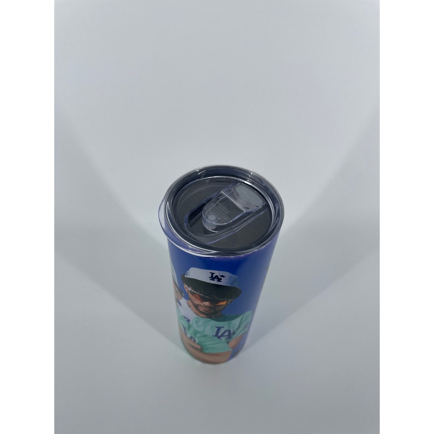 Bad Bunny LA Dodgers Water Coffee 20 ounce Tumbler