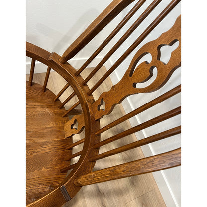 Vintage Hand Made Solid Wood Nursery Sitting Room Rocking Chair