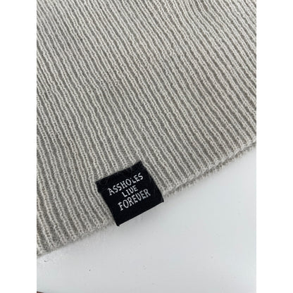 Grey Unisex A**holes live forever beanie