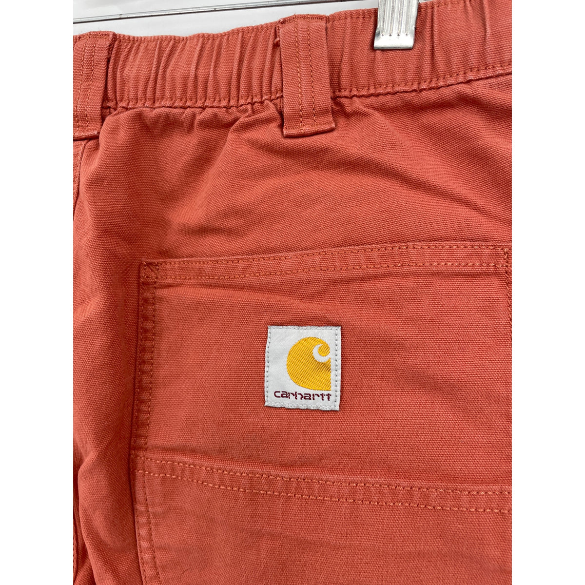 Carhartt Mens Terracotta Relaxed Fit Cargo Shorts Size 32
