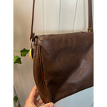 Vintage Capezio Genuine Leather Brown purse/crossbody bag