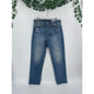 Rag and Bone Rosa Mid Rise Boyfriend Medium Wash Ankle Chic Button Fly Denim Jeans 30