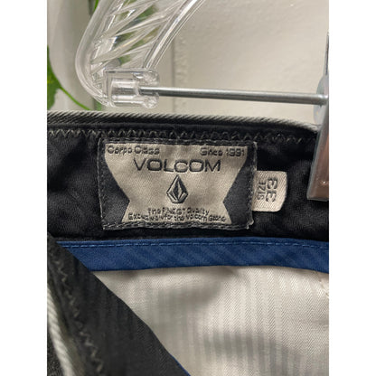 Volcom Mens Grey Shorts Size 33