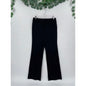 Ann Taylor Petite Classic Black Zipper Trouser Pants with Belt Loops Size 2