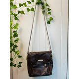 Vintage Capezio Genuine Leather Brown purse/crossbody bag