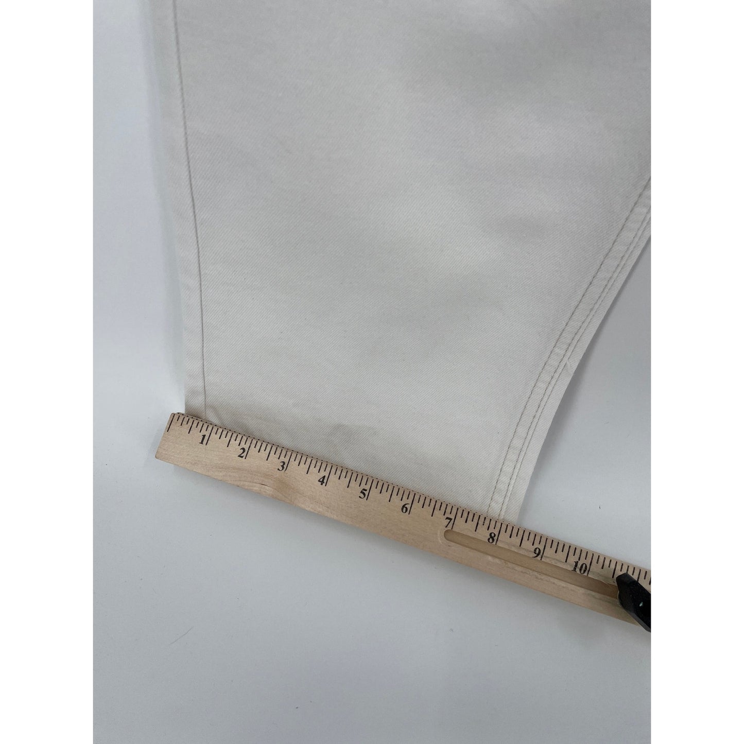 &Denim H&M NWT White Low Waist Baggy Wide Leg Womans Jeans Size 2