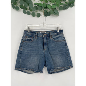 RSG Mid Short Blue Denim Jean Shorts Size 25