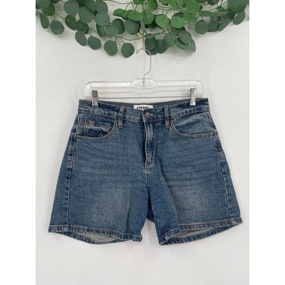 RSG Mid Short Blue Denim Jean Shorts Size 25