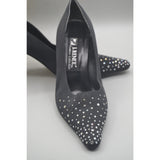 Black Vintage J.Renee Couture Collection Heels + Rhinestones