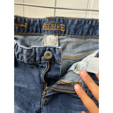 Decree Distressed Womans Boyfriend Denim Slim Jeans SZ 7