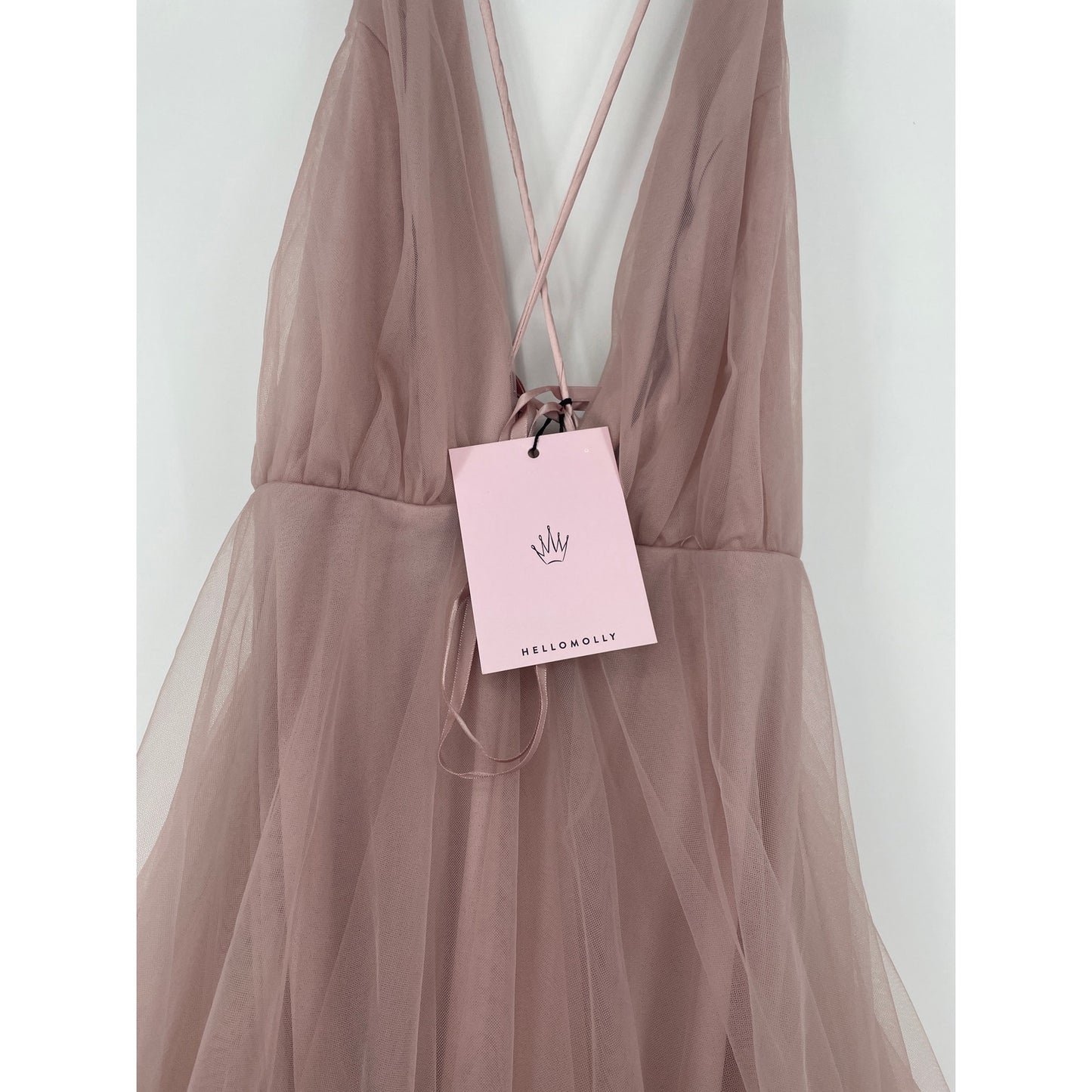 Kiss The Girl Midi Blush Hello Molly Prom Dress NWT XS