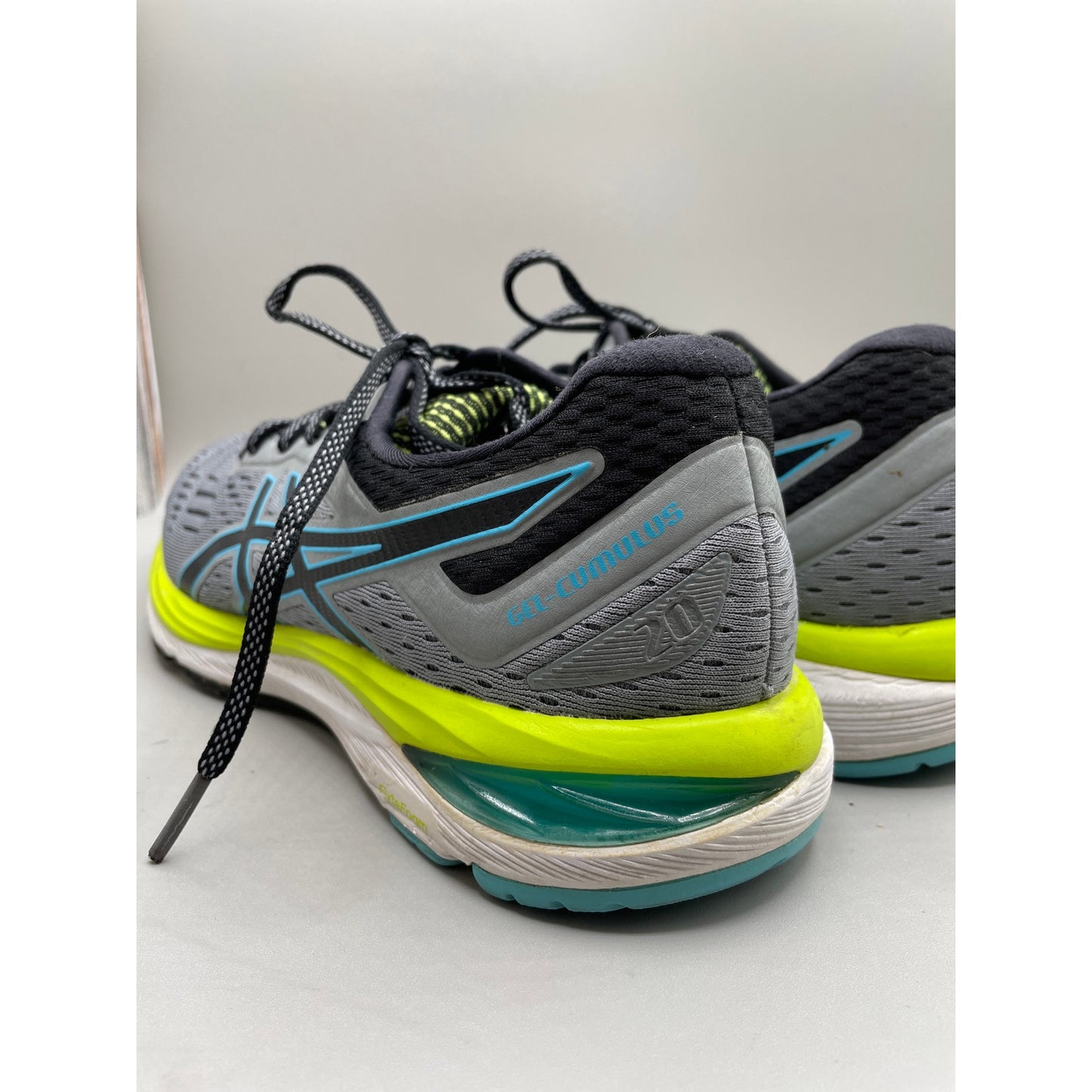 ASICS Men’s Gel Grey Running Athletic Training Lace Up Shoes 11