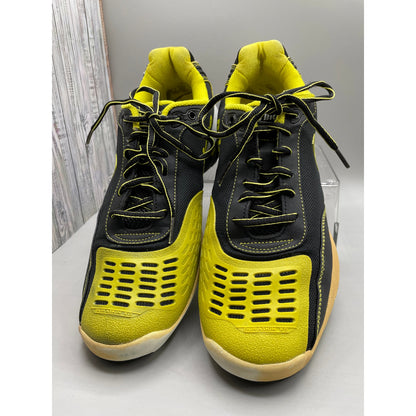 Prince Rebel 2 Black & Yellow Tennis Lace Up Mens Sneakers 11.5