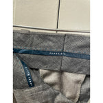 Perry Ellis Mens NWT Grey Slim Slacks Size 28x30