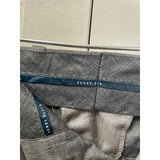 Perry Ellis Mens NWT Grey Slim Slacks Size 28x30