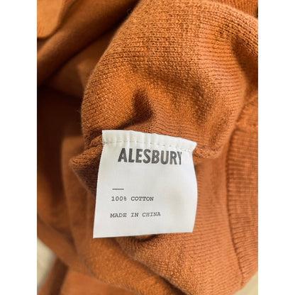 Alesbury Rust Brown Mens Hoodie Sweater XXL