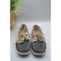 Sperry Top Sider Woman Animal Print Loafer Leather Laces Size 6