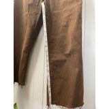Women’s NYDJ Mom Jeans Brown Tummy Tuck Straight Loose Fit Size 12