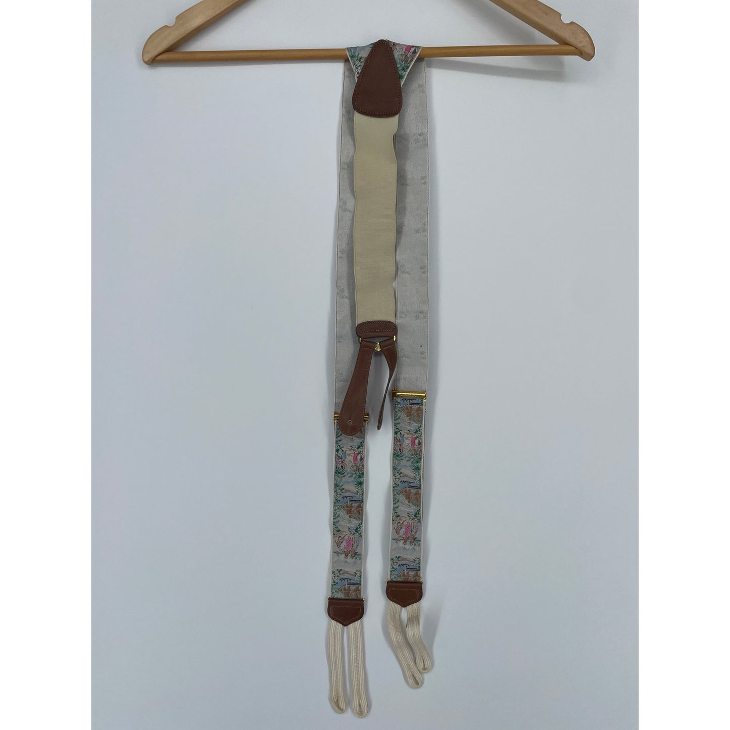 VTG Limited Collectors Edition Mens Hula Girls Trafalgar Silk Brace Suspenders
