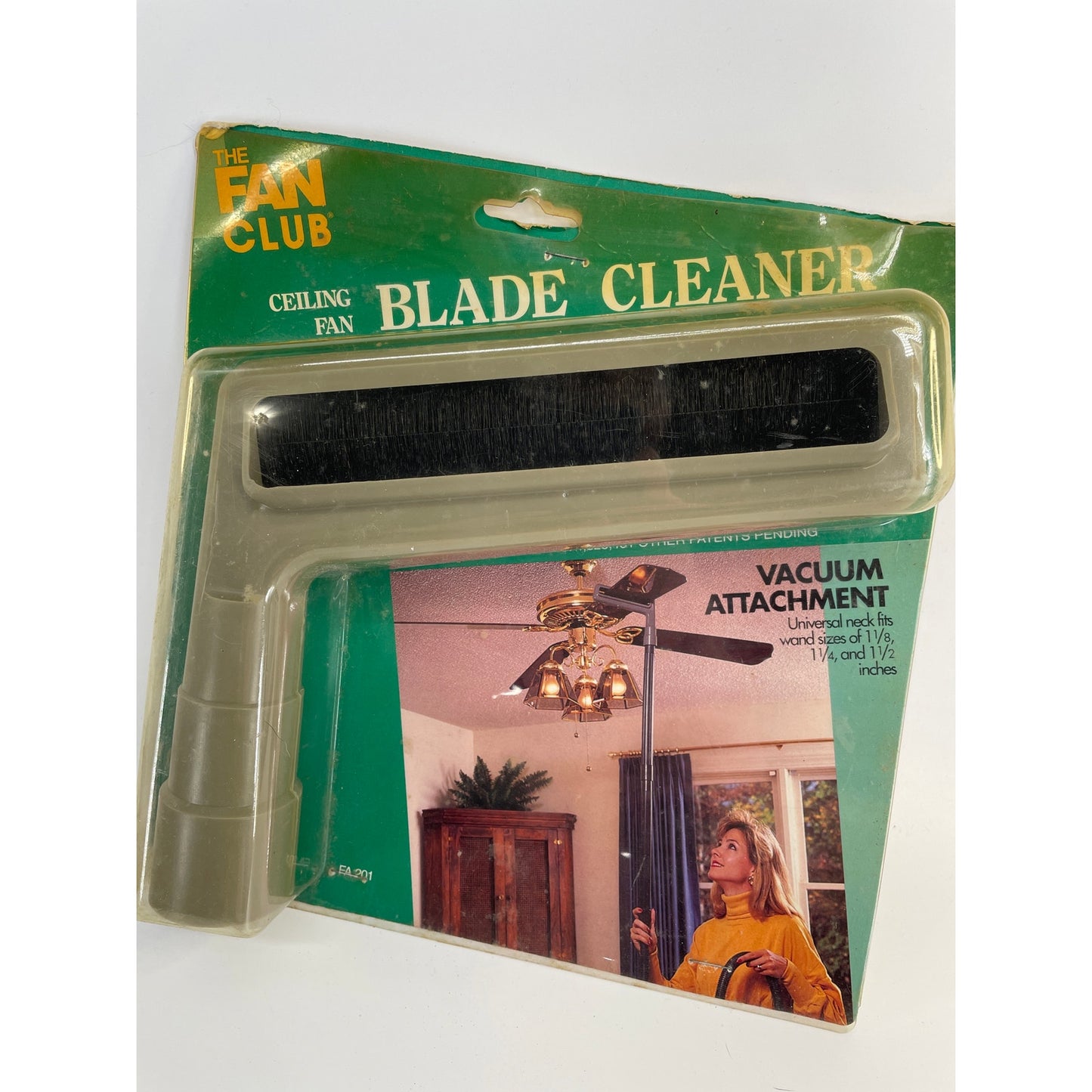 The Fan Club Ceiling Fan Blade Cleaner Vintage Vacuum Attachment