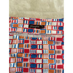 J. McLaughlin Catalina Cloth 3/4 Sleeve Signature Top Geometric Multicolor XS