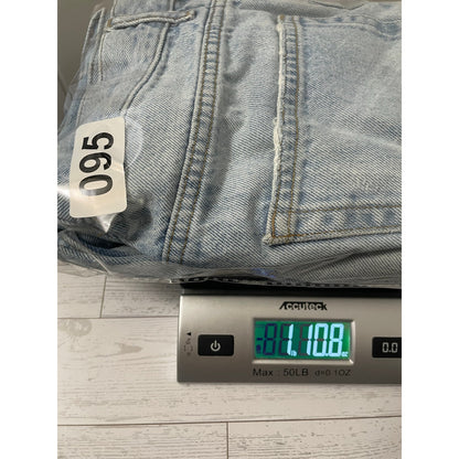 Zara Womans Light Wash Straight Denim Jeans Size 4