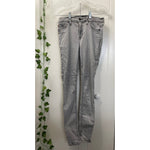 Hudson Natalie Light Grey Womans Skinny Jeans size 28