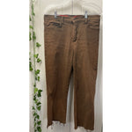 Women’s NYDJ Mom Jeans Brown Tummy Tuck Straight Loose Fit Size 12