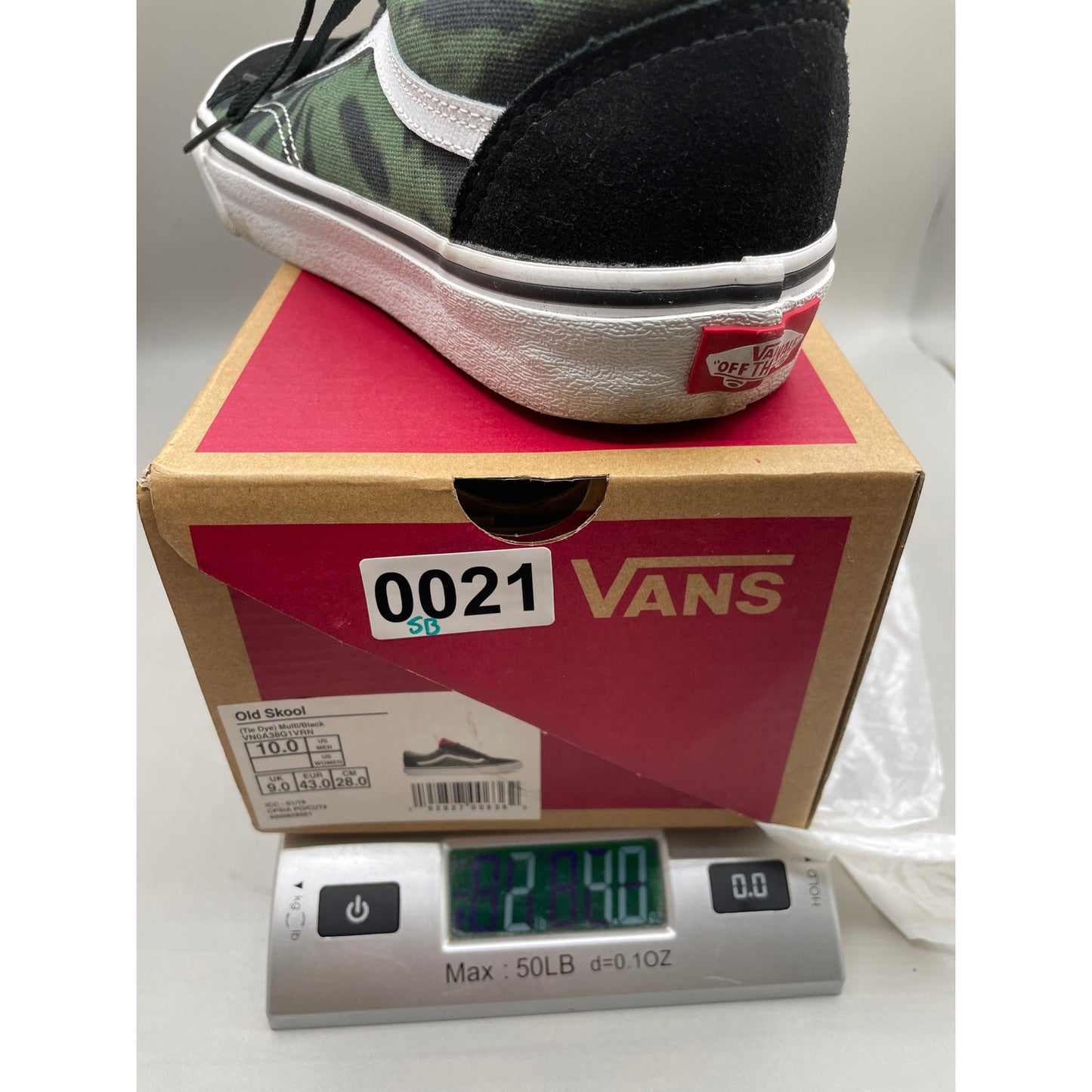 Vans Old Skool Tie Dye Multi Men’s Sneakers Size 10