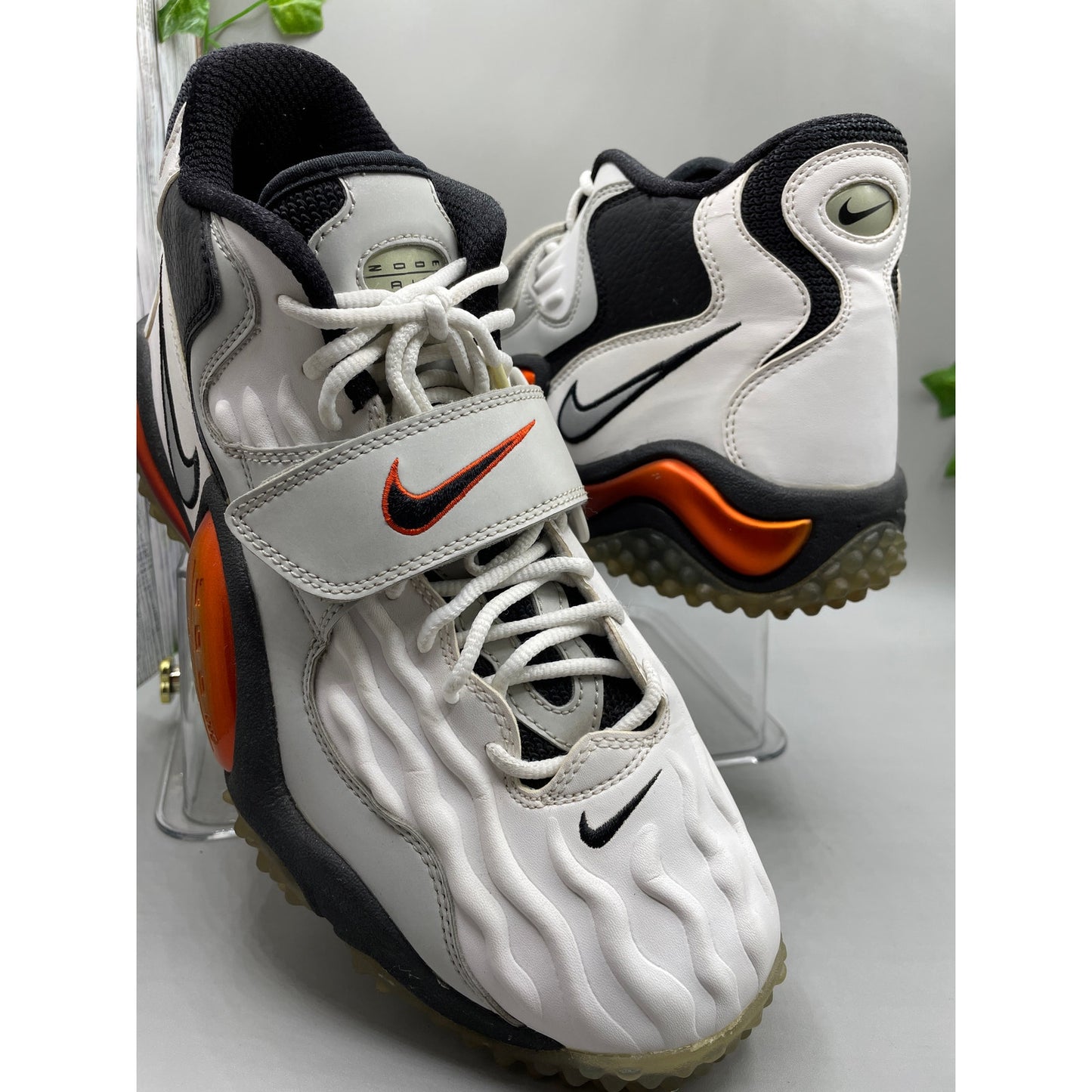 Nike Air Zoom Turf Jet 97 Velcro Strap Men’s Athletic Basketball Shoes 9.5