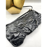 Hobo Vintage Black Patton Leather Boho Interior Lining Woman’s Purse
