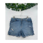 Seven7 Woman's Denim Weekend Shorts Raw Hem Size 6