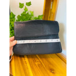 Graham and Spencer Genuine Leather Envelope Clutch Purse with Magnet Closure