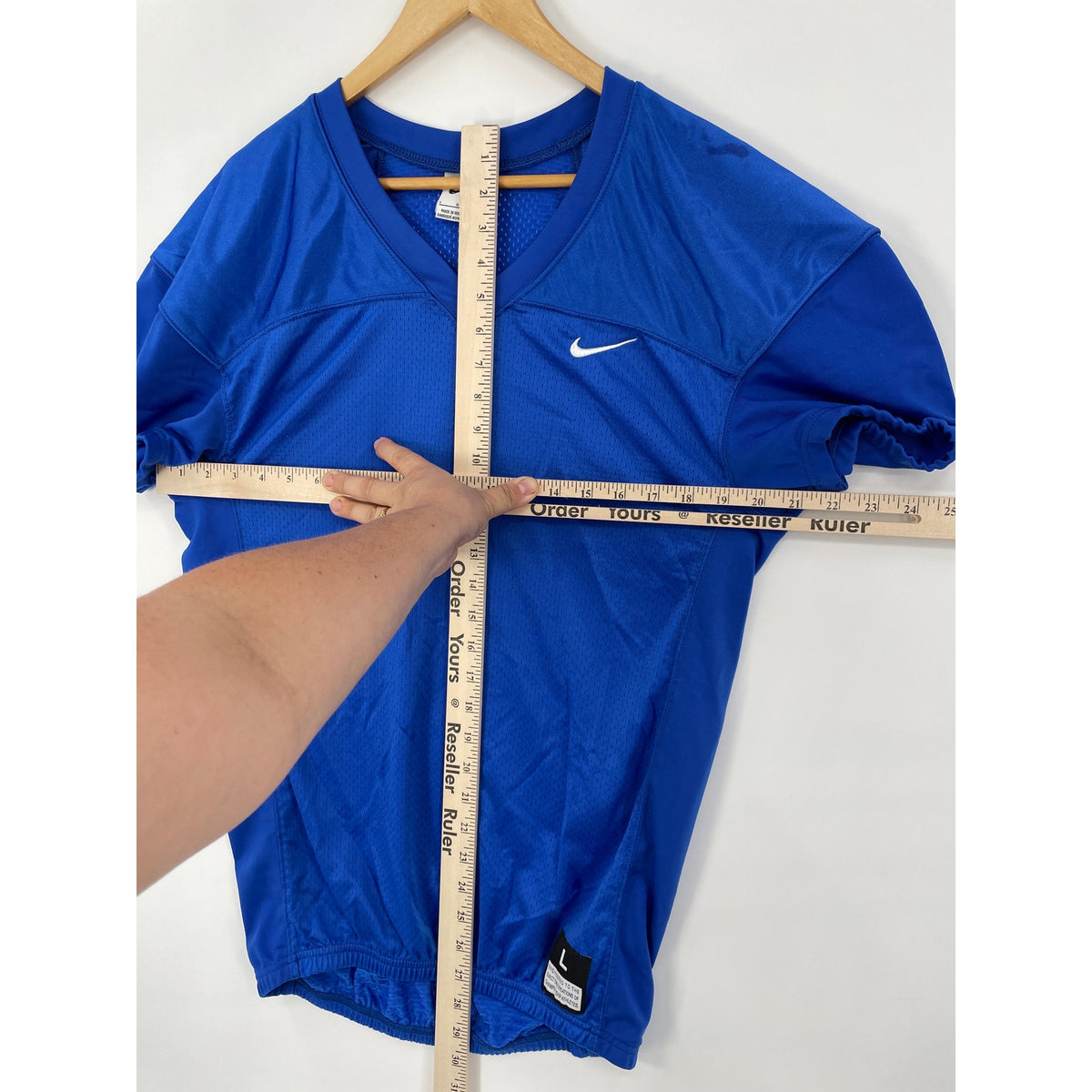 Nike Vapor Mens Varsity Football Practice Jersey Royal Blue Large