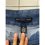 Poured in Blue Womans Denim Jeans Size 10