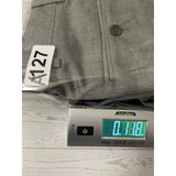 Perry Ellis Mens NWT Grey Slim Slacks Size 28x30