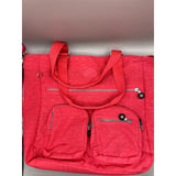 Like New Flamingo Pink Kipling Bag with lots of storage