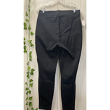 Women GAP NWT Black Stretch Fitted Pants Size 12