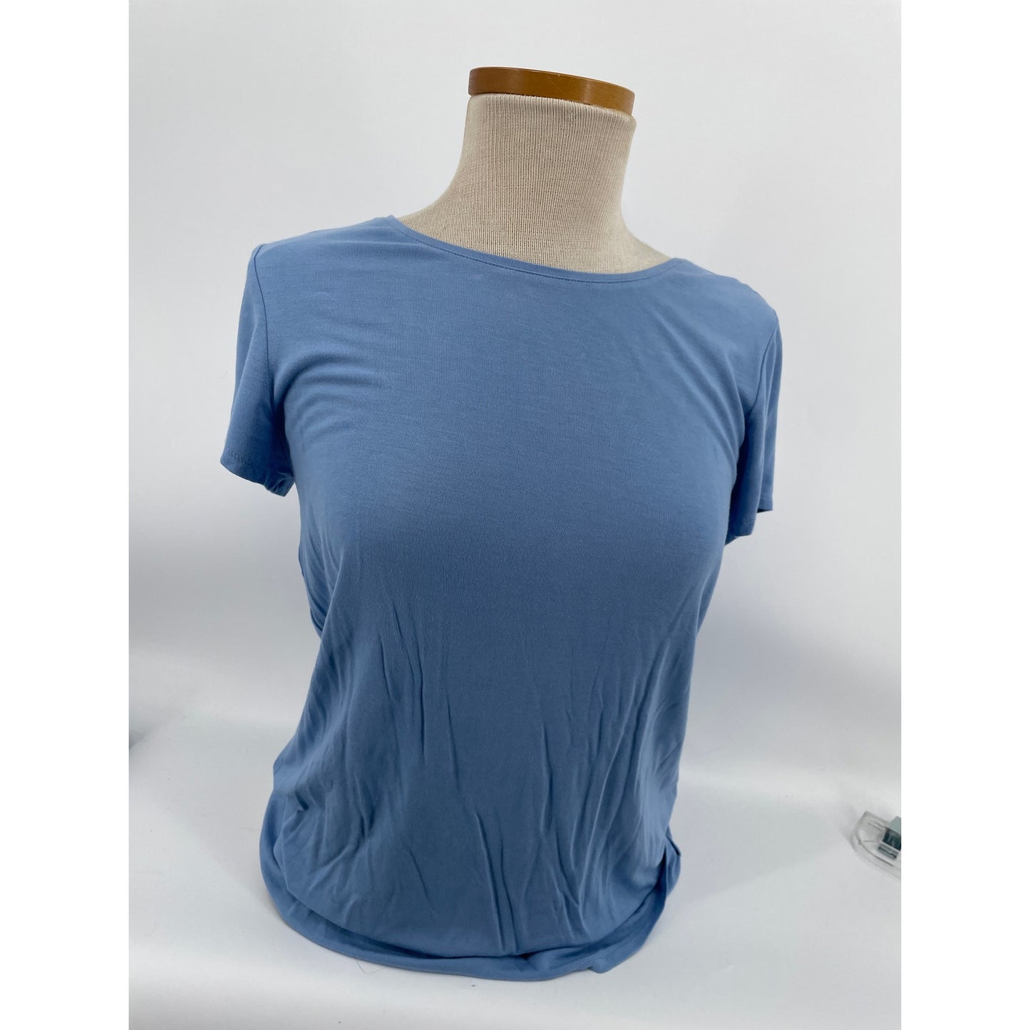 Womans NWT WhiteHouse BlackMarket Sky Blue Soft Blouse Med