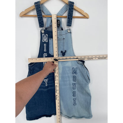 Disney Her Universe Denim Overall Dress Medium