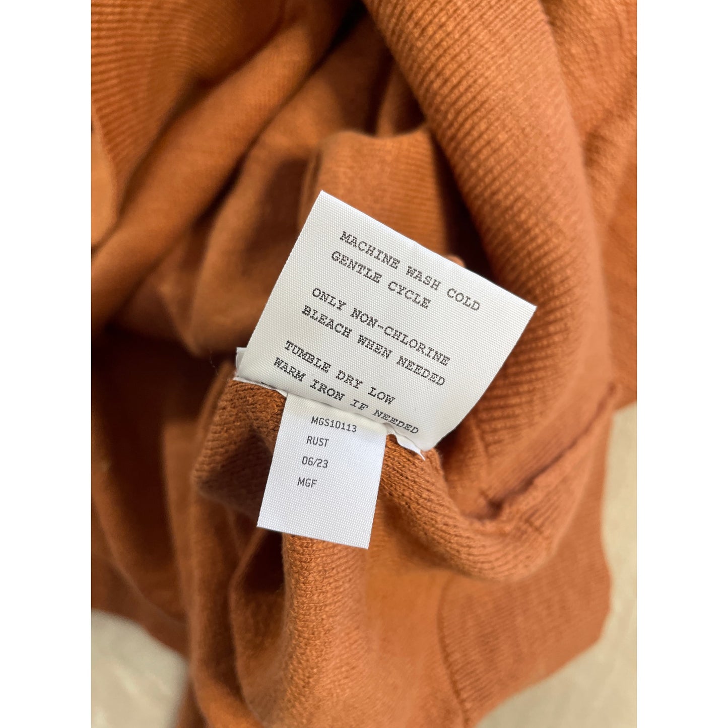 Alesbury Rust Brown Mens Hoodie Sweater XXL