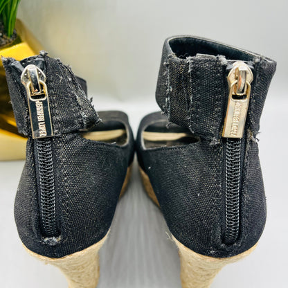 PreLoved Black Jennifer Lopez Wedges