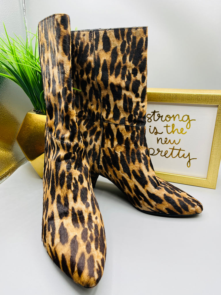 Vince Camuto Leopard Boots The Gude StoreHouse