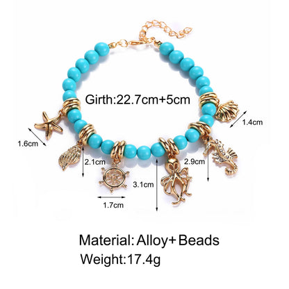 Nautical Breeze| Anklet