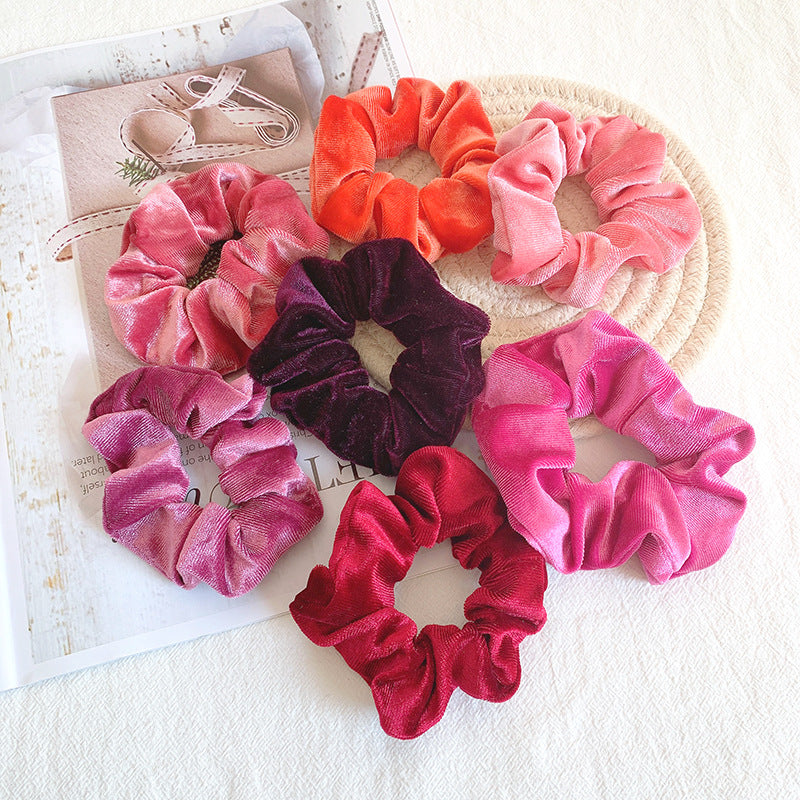 Berry | Soft Velvety Scrunchie