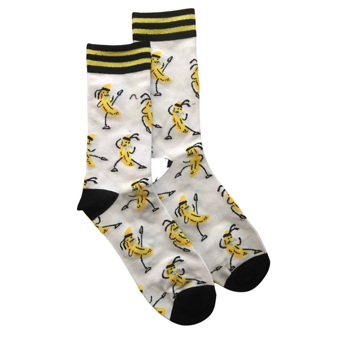 Banana The Ninja | Fun Socks
