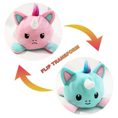 Unicorn Reversible Plushie